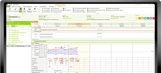 Screenshot clinicenter (KCC - Krammer Clinic Consulting GmbH)