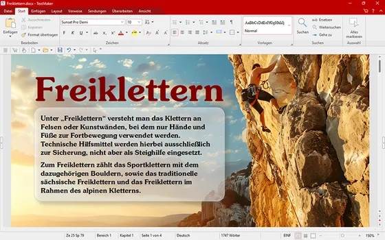Screenshot FreeOffice