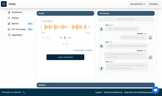 Screenshot 44ai (44ai AG)