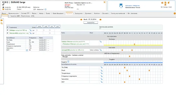 Screenshot Carefolio (Tecost AG)