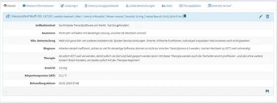Screenshot vet7well (vet7well)