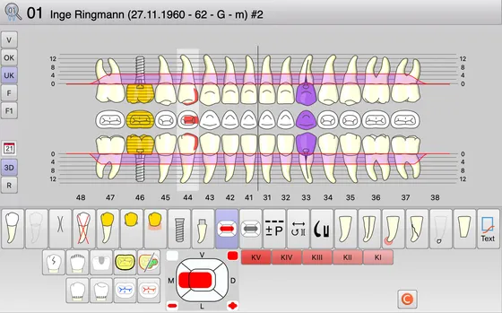 Screenshot dentport