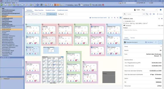 Screenshot Dedalus HealthCare