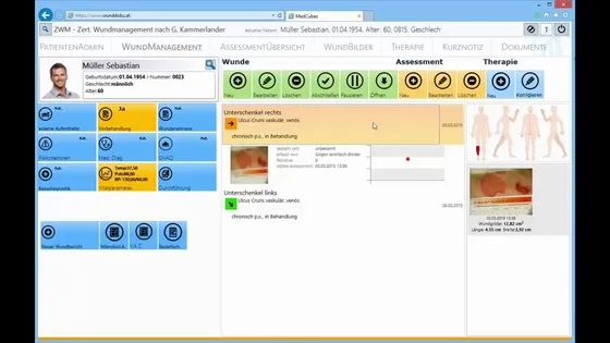 Screenshot MedCubes+ (MedCubes GmbH )