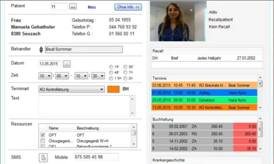 Screenshot EasyDent